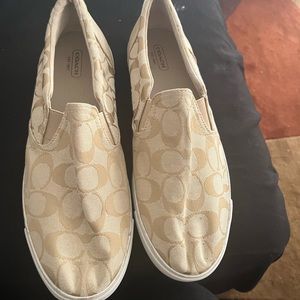 Cute coach slip on shoes